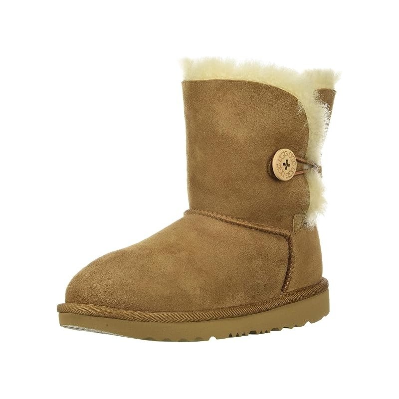 Bottes UGG Enfant Mixte Bailey Button II Hauteur Tige Conférence